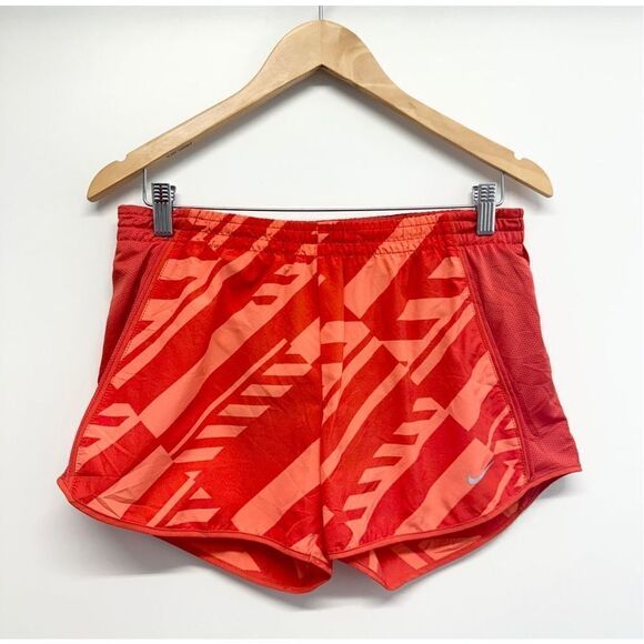 Nike Shorts Womens Size Small Orange Athletic DRI-FIT‎ Lined - Picture 1 of 7
